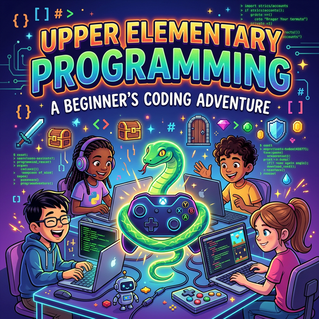 Upper Elementary Programming Book Cover